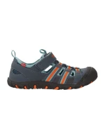 Trollkids Kids Kids Sandefjord Sandal XT dark navy/dusky turquoise/glow orange (668-110) dětské sportovní sandály pro chlapce/dívky
