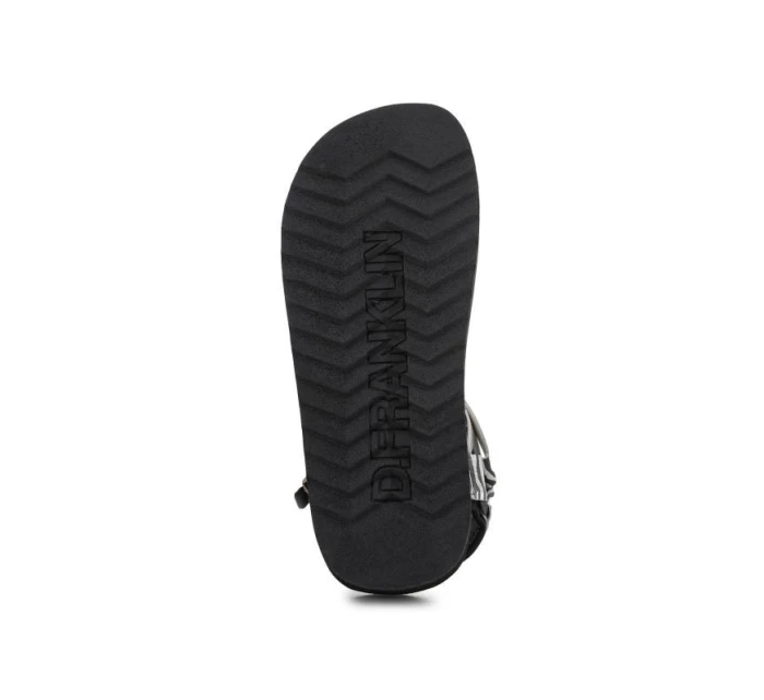 D.Franklin Forest Vysoké sandály se zvířecím potiskem W DFSH404002-ABLA