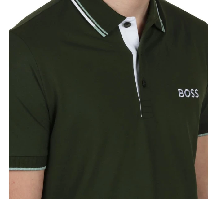 Polokošile Boss Paddy Pro Open Green M 50469102-355