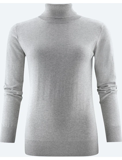 James Harvest Ashland Turtle Women Dámský rolák 62.2510 grey melange James Harvest Ashland Turtle Women Dámský rolák 62.2510 grey melange