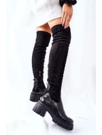 Kožené Boty  černé model 21565292 - Maciejka