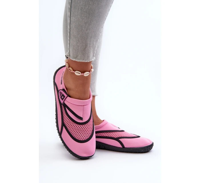 Dámská obuv do vody růžová Big Star NN274A804 Dámská obuv do vody růžová Big Star NN274A804