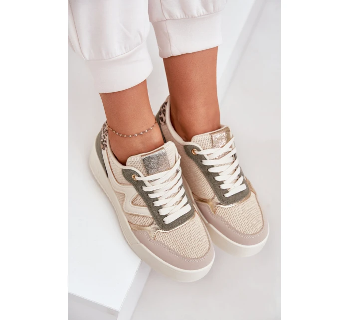 Dámské Sportovní Boty Na Platformě Leopardí Zelené Lorori Dámské Sportovní Boty Na Platformě Leopardí Zelené Lorori