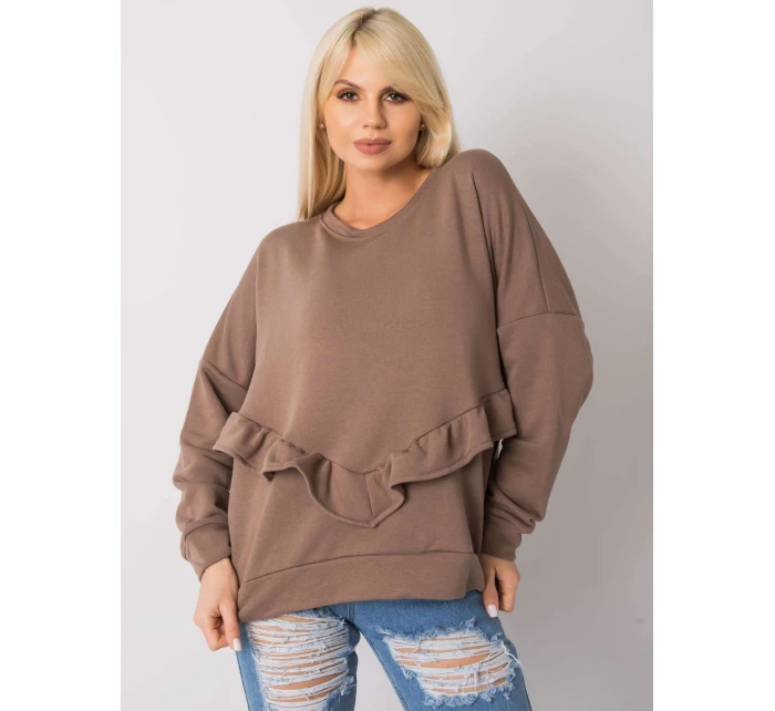 Mikina RV BL 7007.24x hnědá