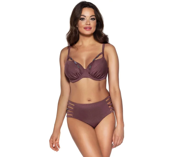 Plavková podprsenka  SK-168/2 hnědá - Ava