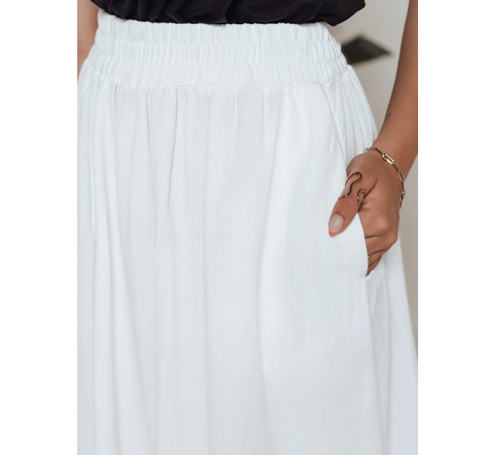 CISTAL sukně bílá FashionStreet CY0453