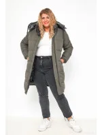 hrubší dámská zimní oboustranná bunda model 21245897 - MELYA MELODY