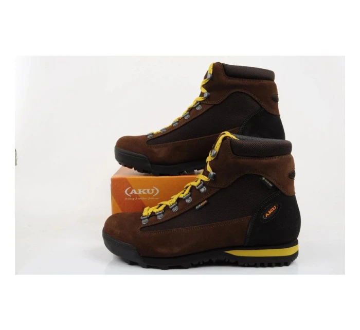 Aku dámská trekingová sportovní obuv Slope GTX kožené kotníkové boty hnědé dámské Aku dámská trekingová sportovní obuv Slope GTX kožené kotníkové boty hnědé dámské