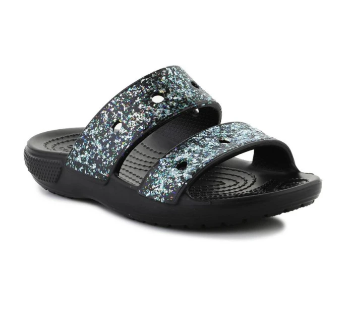 Žabky Crocs Classic Glitter Sandal Jr 207788-0C4
