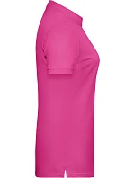 Daiber 8009 Dámské piqué polo z bio bavlny 02.8009 pink Daiber 8009 Dámské piqué polo z bio bavlny 02.8009 pink