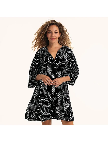 Style Manihi šaty 8151 black - RosaFaia