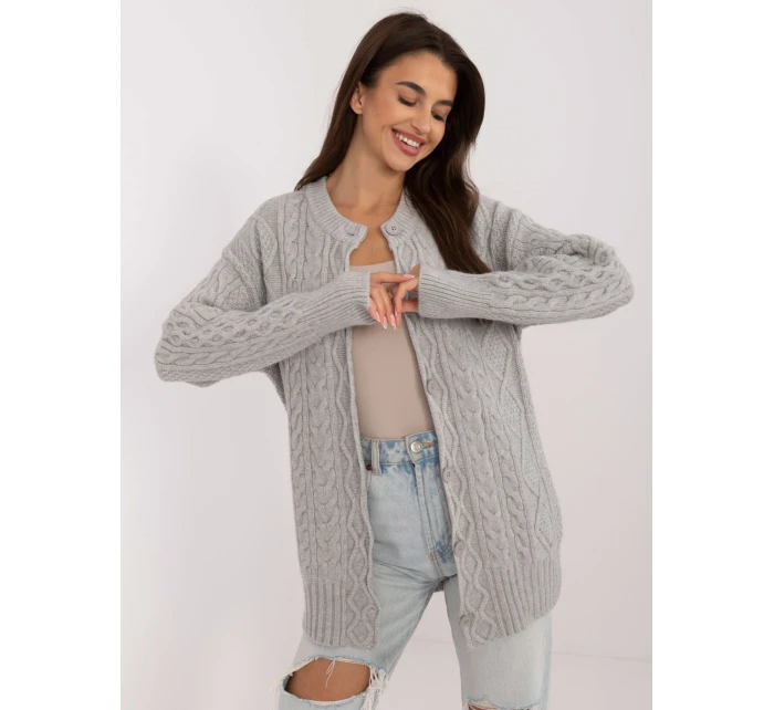 Sweter AT SW model 20470404 szary - FPrice