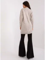 Sweter BA SW model 19901859 beżowy - FPrice Sweter BA SW model 19901859 beżowy - FPrice