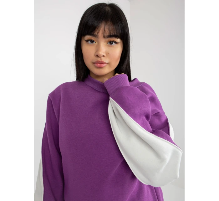 Bluza EM BL model 21717606 fioletowy - FPrice Bluza EM BL model 21717606 fioletowy - FPrice