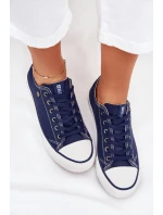Dámské nízké tenisky Big Star – tmavě modré Dámské nízké tenisky Big Star – tmavě modré