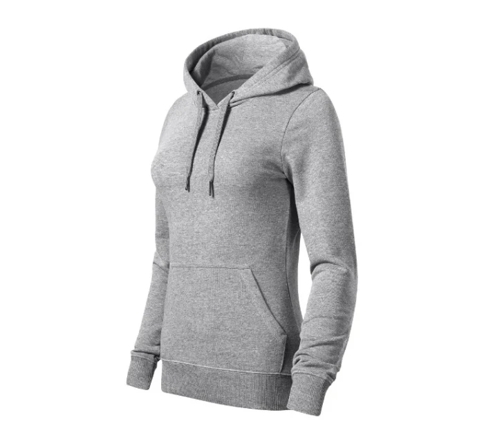 Break mikina dámská šedý melír Break mikina dámská šedý melír