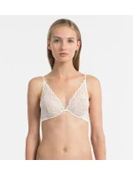 Podprsenka s kosticí QF1436E slonovinová - Calvin Klein