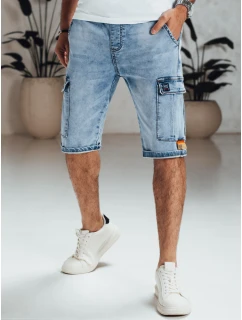 Pánské džínové šortky modré Dstreet SX2553