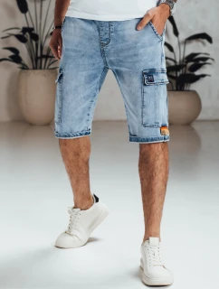 Pánské džínové šortky modré Dstreet SX2553