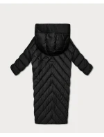 Černá zimní bunda netopýřího typu Minority (P3-6026-1)