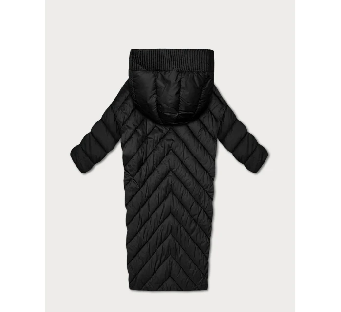 Černá zimní bunda netopýřího typu Minority (P3-6026-1)