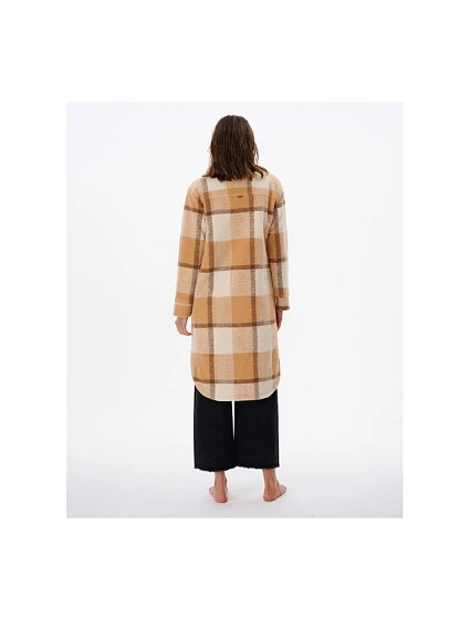 RIP CURL Breeze Check Jacket camel RIP CURL Breeze Check Jacket camel