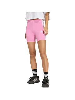 Dámské šortky adidas Essentials 3-Stripes High Waisted Biker shorts pink KT1625 dámské
