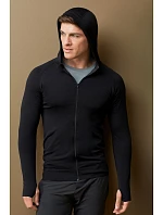 Seamless Sports Jacket Men Pánská sportovní bunda s kapucí model 22446874 black opal - Stedman Seamless Sports Jacket Men Pánská sportovní bunda s kapucí model 22446874 black opal - Stedman