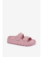 Dámské Pěnové Pantofle Na Platformě Růžové model 21697847 - EVENTO Dámské Pěnové Pantofle Na Platformě Růžové model 21697847 - EVENTO