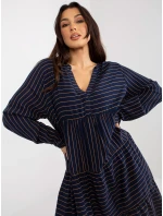 Šaty D73771M30361A2 tmavě modré Šaty D73771M30361A2 tmavě modré