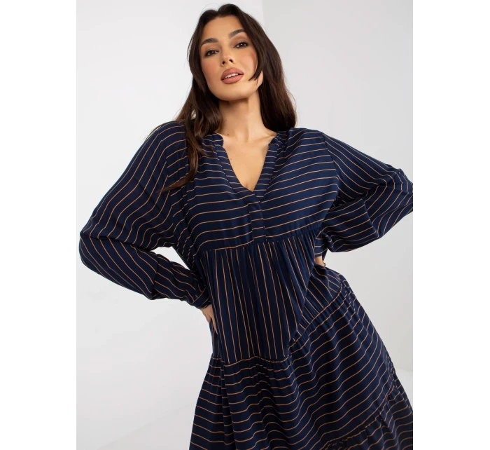 Šaty D73771M30361A2 tmavě modré Šaty D73771M30361A2 tmavě modré