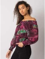 Halenka DHJ BZ 15175 2.10P tmavě fialová