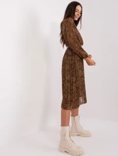 Šaty DHJ SK 10536N 3.31X hnědá