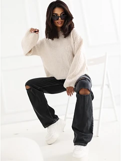 Sweter PM SW model 22334095 jasny beżowy - FPrice