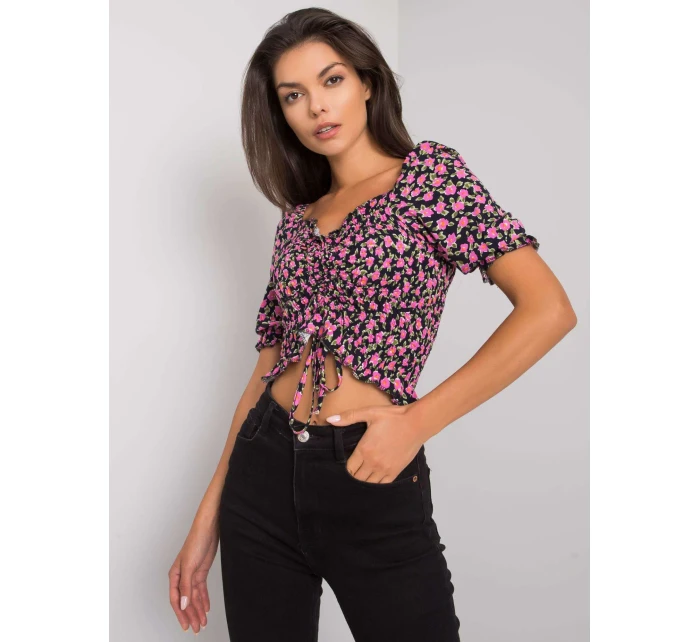 Halenka RO BZ  černá a růžová model 17356084 - FPrice