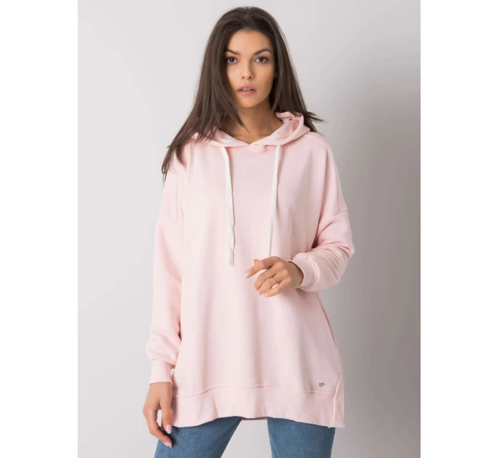 Mikina RV BL 7190.38X světle růžová Mikina RV BL 7190.38X světle růžová