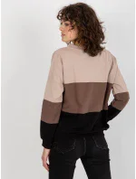 Mikina RV BL 8328.34X černá a béžová