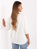 Bluzka RV BZ model 21406704 ecru - FPrice Bluzka RV BZ model 21406704 ecru - FPrice