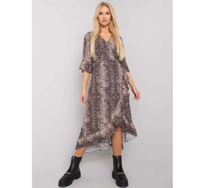 Šaty TW SK BI 24502 1.64P černá a béžová