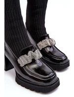 Dámské kotníkové boty na vysokém podpatku D&A Black Dámské kotníkové boty na vysokém podpatku D&A Black