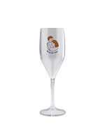 Personalizovaná nerozbitná prosecco sklenice - pár v objetí