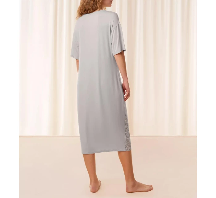 Dámská noční košile Timeless Sensuality NDK SSL - GRAY - šedá 7816 - TRIUMPH Dámská noční košile Timeless Sensuality NDK SSL - GRAY - šedá 7816 - TRIUMPH