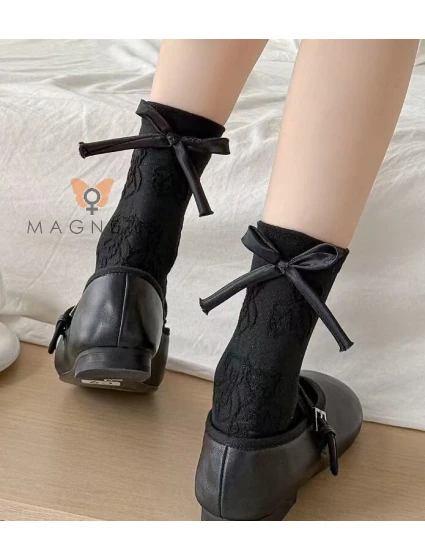 Magnetis ponožky CO5020 Žakárový medvídek