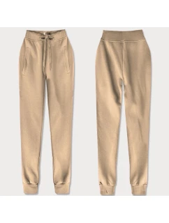 Světle béžové teplákové kalhoty (CK01-159)