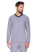 Pánské pyžamo model 20592982 grey - Regina Pánské pyžamo model 20592982 grey - Regina