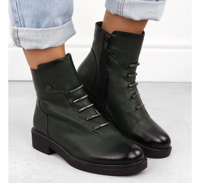 Zateplené boty W model 21305006 - JEZZI Zateplené boty W model 21305006 - JEZZI