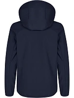 Classic Softshell Jkt Jr Dětská 3vrstvá softshellová bunda s kapucí model 22471116 dark navy - Clique Classic Softshell Jkt Jr Dětská 3vrstvá softshellová bunda s kapucí model 22471116 dark navy - Clique