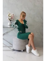 Roztrhané zelené šaty Roztrhané zelené šaty