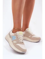 Dámské Sneakersy Na Platformě Béžové Tenanela Dámské Sneakersy Na Platformě Béžové Tenanela