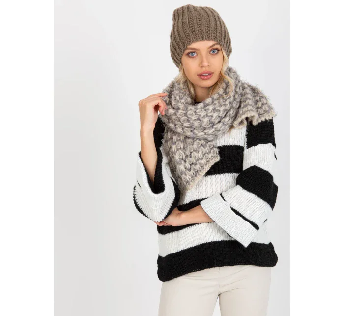 Šátek AT SZ model 17833742 béžová - FPrice